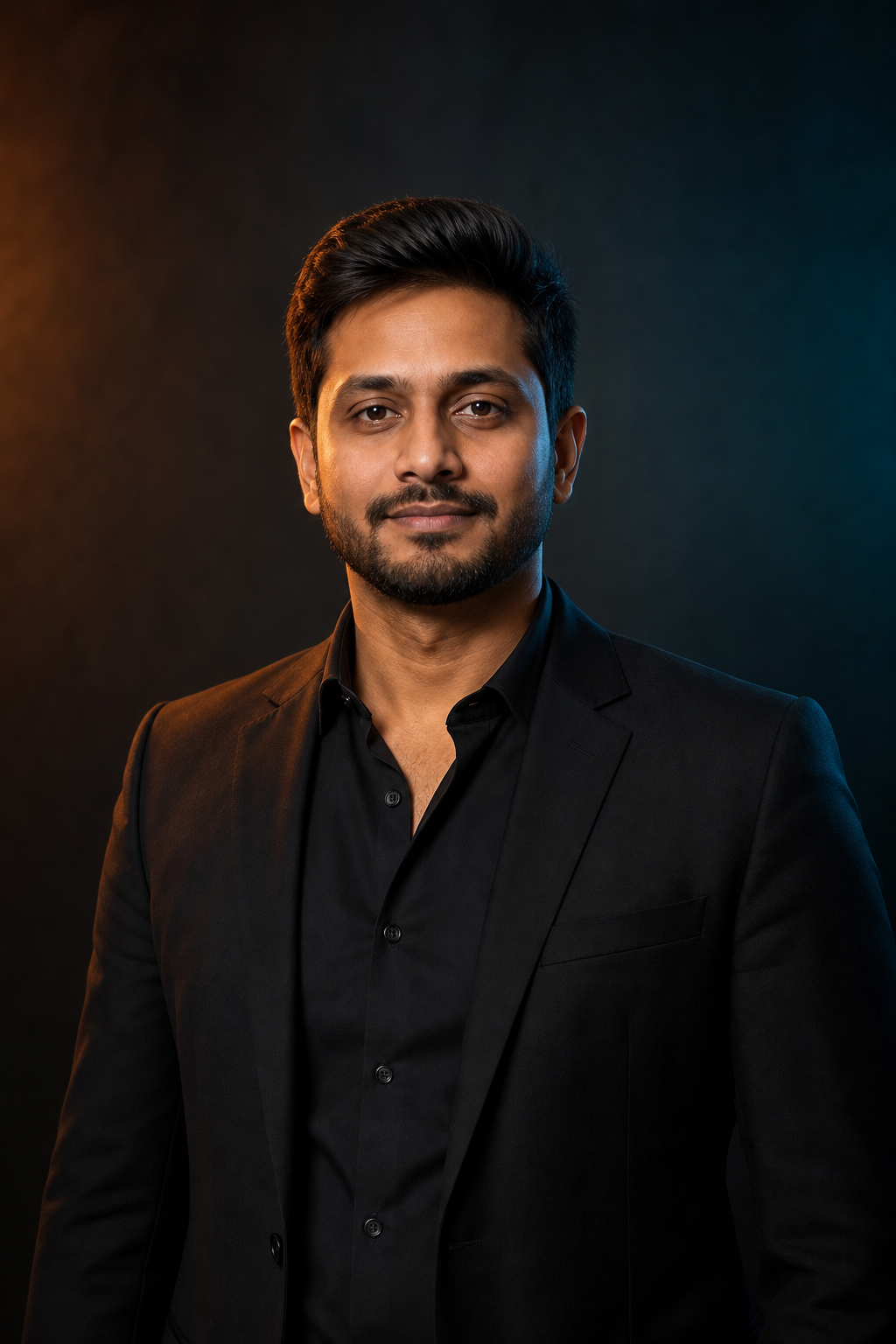 Illustrative professional portrait representing Aanish Ahmad, Co-Founder and Growth Strategist