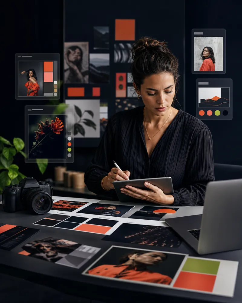 Branding and content systems by The House of Solutions